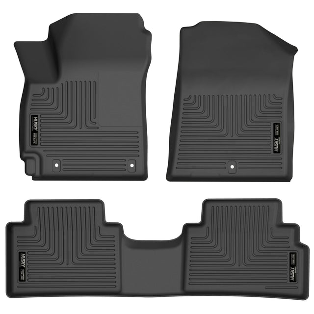 Husky Weatherbeater Front & 2nd Seat Floor Liners 95761 Husky Liners Floor Liner  AXOPROS