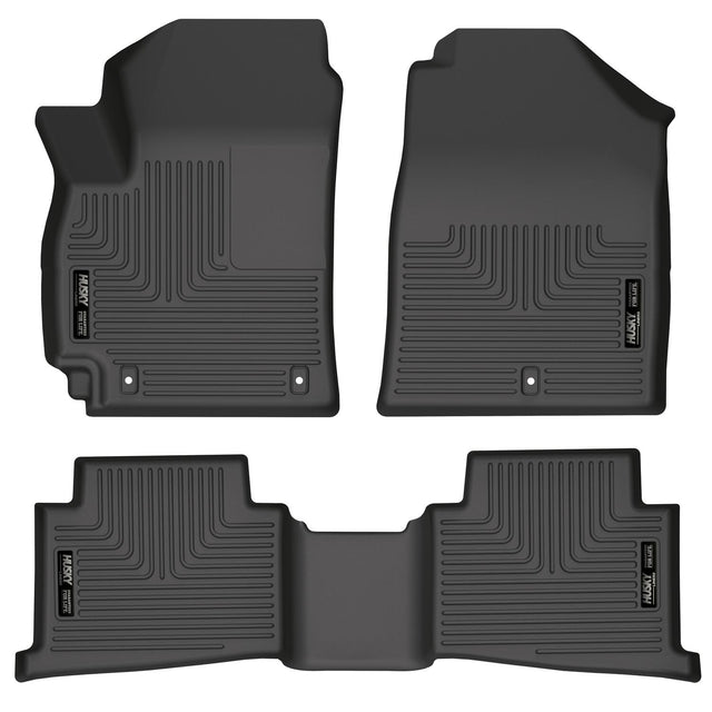 Husky Weatherbeater Front & 2nd Seat Floor Liners 95801 Husky Liners Floor Liner  AXOPROS