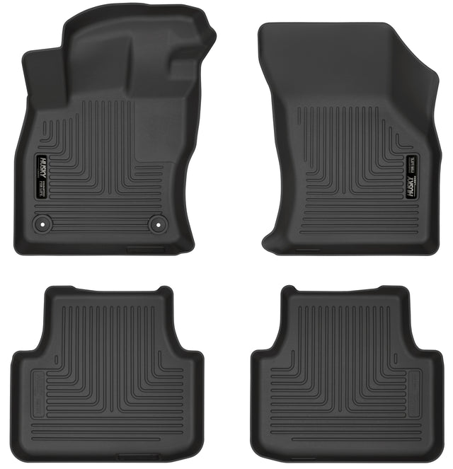 Husky Weatherbeater Front & 2nd Seat Floor Liners 95831 Husky Liners Floor Liner  AXOPROS
