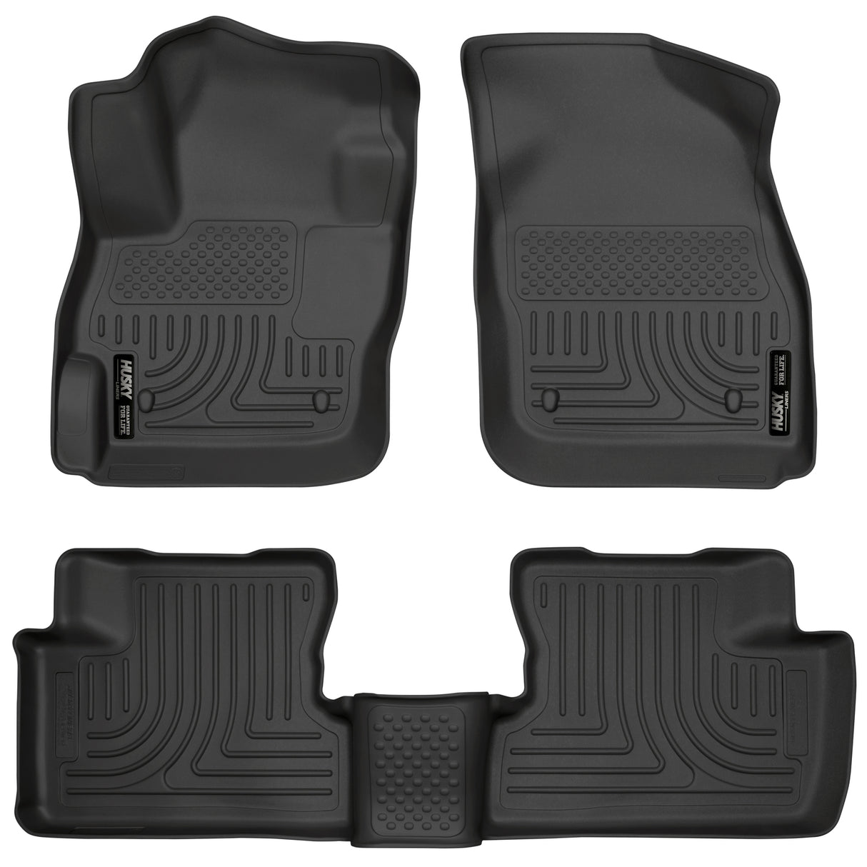 Husky Weatherbeater Front & 2nd Seat Floor Liners 98631 Husky Liners Floor Liner  AXOPROS