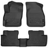 Husky Weatherbeater Front & 2nd Seat Floor Liners 98631 Husky Liners Floor Liner  AXOPROS