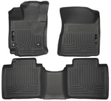 Husky Weatherbeater Front & 2nd Seat Floor Liners 98661 Husky Liners Floor Liner  AXOPROS