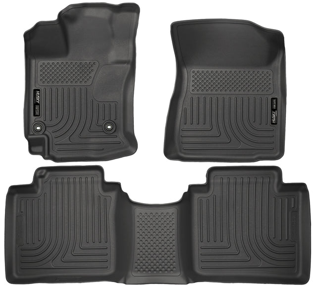 Husky Weatherbeater Front & 2nd Seat Floor Liners 98661 Husky Liners Floor Liner  AXOPROS