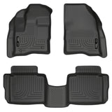 Husky Weatherbeater Front & 2nd Seat Floor Liners 98701 Husky Liners Floor Liner  AXOPROS