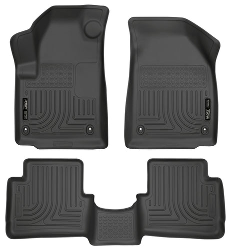 Husky Weatherbeater Front & 2nd Seat Floor Liners 99021 Husky Liners Floor Liner  AXOPROS
