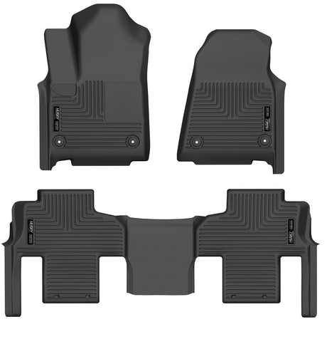 Husky Weatherbeater Front & 2nd Seat Floor Liners 99251 Husky Liners Floor Liner  AXOPROS