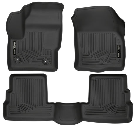 Husky Weatherbeater Front & 2nd Seat Floor Liners 99301 Husky Liners Floor Liner  AXOPROS