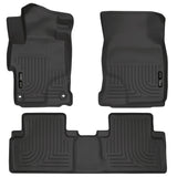 Husky Weatherbeater Front & 2nd Seat Floor Liners 99441 Husky Liners Floor Liner  AXOPROS