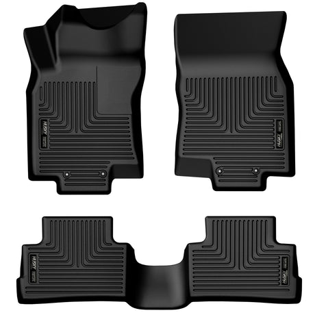 Husky Weatherbeater Front & 2nd Seat Floor Liners 99451 Husky Liners Floor Liner  AXOPROS