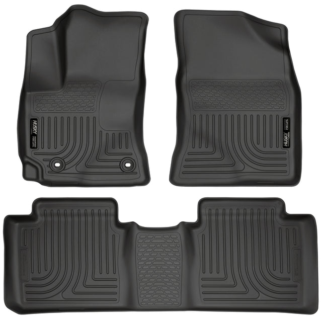 Husky Weatherbeater Front & 2nd Seat Floor Liners 99521 Husky Liners Floor Liner  AXOPROS