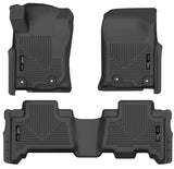 Husky Weatherbeater Front & 2nd Seat Floor Liners 99571 Husky Liners Floor Liner  AXOPROS