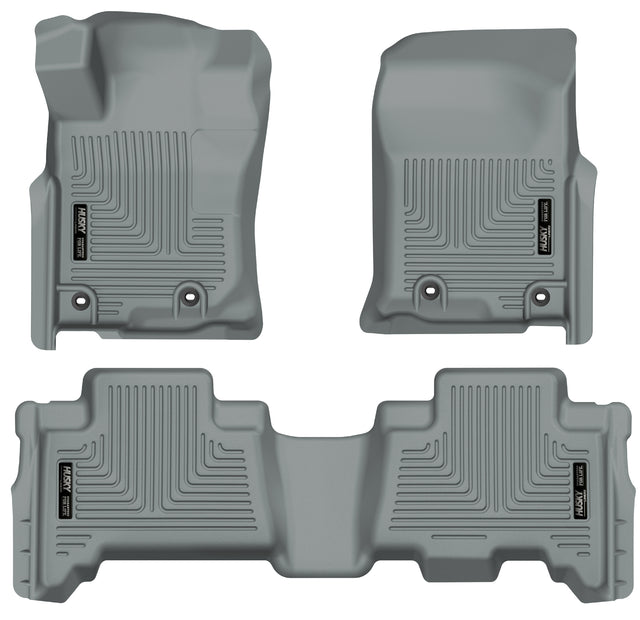 Husky Weatherbeater Front & 2nd Seat Floor Liners 99572 Husky Liners Floor Liner  AXOPROS