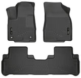 Husky Weatherbeater Front & 2nd Seat Floor Liners 99601 Husky Liners Floor Liner  AXOPROS