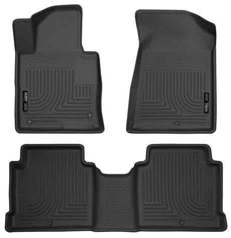 Husky Weatherbeater Front & 2nd Seat Floor Liners 99631 Husky Liners Floor Liner  AXOPROS