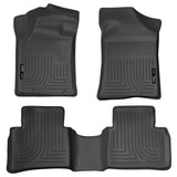 Husky Weatherbeater Front & 2nd Seat Floor Liners 99641 Husky Liners Floor Liner  AXOPROS