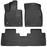 Husky Weatherbeater Front & 2nd Seat Floor Liners 99651 Husky Liners Floor Liner  AXOPROS