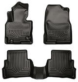 Husky Weatherbeater Front & 2nd Seat Floor Liners 99731 Husky Liners Floor Liner  AXOPROS