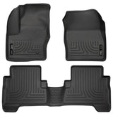 Husky Weatherbeater Front & 2nd Seat Floor Liners 99741 Husky Liners Floor Liner  AXOPROS