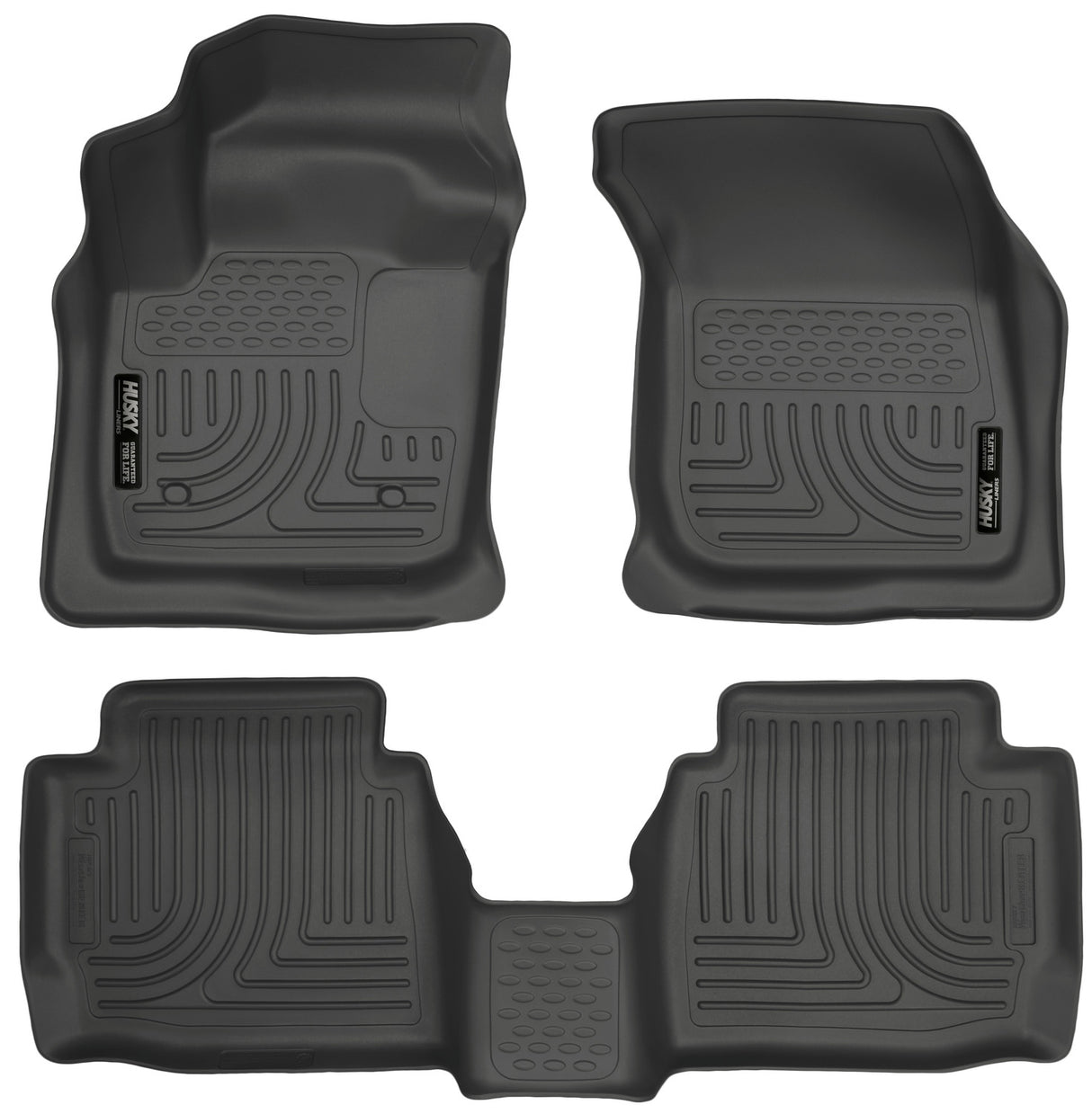 Husky Weatherbeater Front & 2nd Seat Floor Liners 99751 Husky Liners Floor Liner  AXOPROS