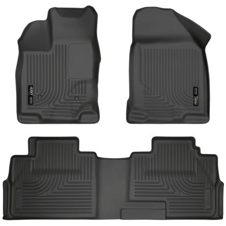 Husky Weatherbeater Front & 2nd Seat Floor Liners 99761 Husky Liners Floor Liner  AXOPROS