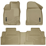 Husky Weatherbeater Front & 2nd Seat Floor Liners 99763 Husky Liners Floor Liner  AXOPROS