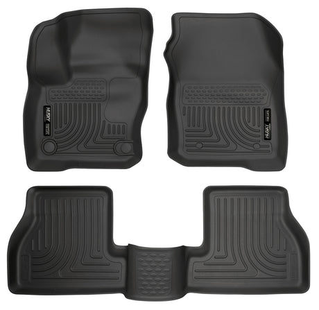 Husky Weatherbeater Front & 2nd Seat Floor Liners 99781 Husky Liners Floor Liner  AXOPROS