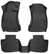 Husky Weatherbeater Front & 2nd Seat Floor Liners 99801 Husky Liners Floor Liner  AXOPROS