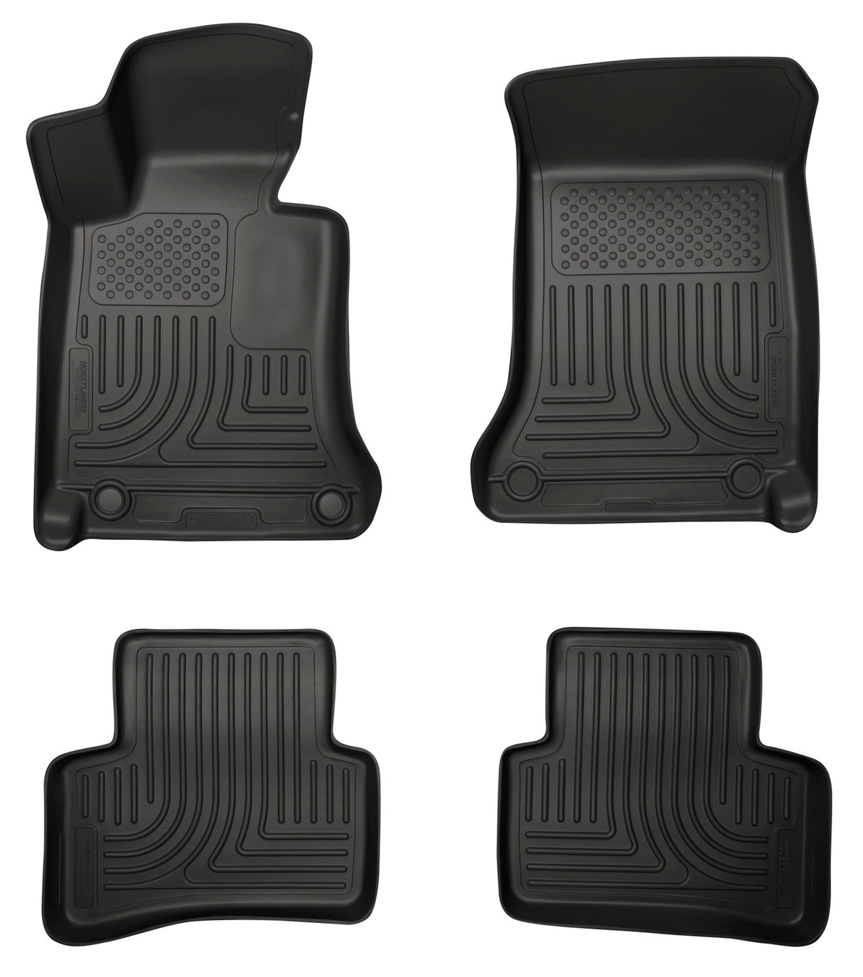 Husky Weatherbeater Front & 2nd Seat Floor Liners 99811 Husky Liners Floor Liner  AXOPROS