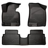 Husky Weatherbeater Front & 2nd Seat Floor Liners 99821 Husky Liners Floor Liner  AXOPROS