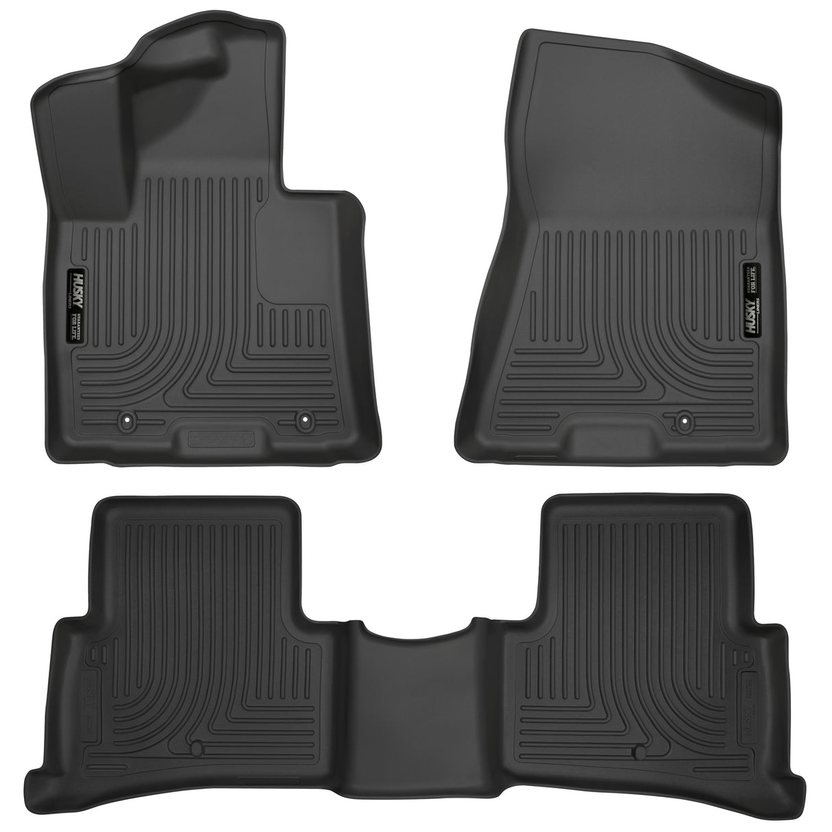 Husky Weatherbeater Front & 2nd Seat Floor Liners 99891 Husky Liners Floor Liner  AXOPROS