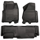 Husky Weatherbeater Front & 2nd Seat Floor Liners (Footwell Coverage) 98721 Husky Liners Floor Liner  AXOPROS