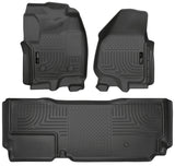 Husky Weatherbeater Front & 2nd Seat Floor Liners (Footwell Coverage) 99721 Husky Liners Floor Liner  AXOPROS