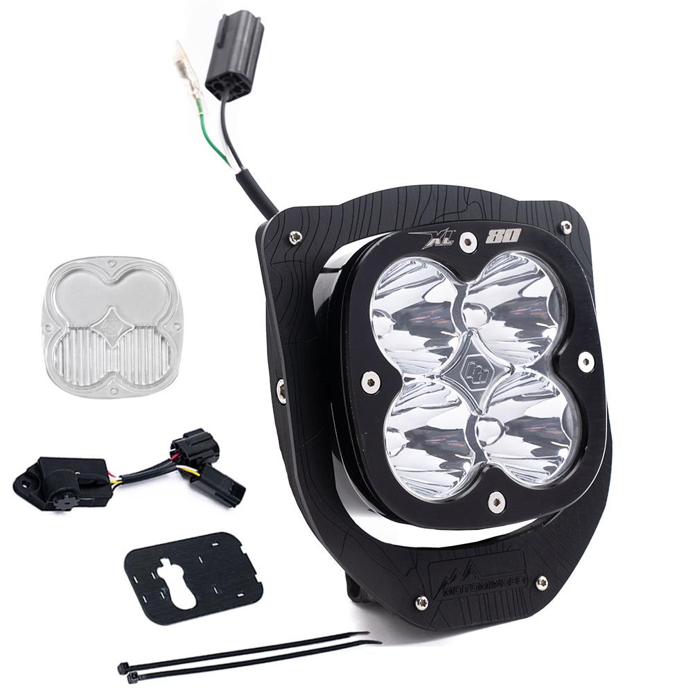 Husqvarna XL80 (D/C) Headlight Kit W/ Dimmer Baja Designs Headlight Conversion Kit  AXOPROS
