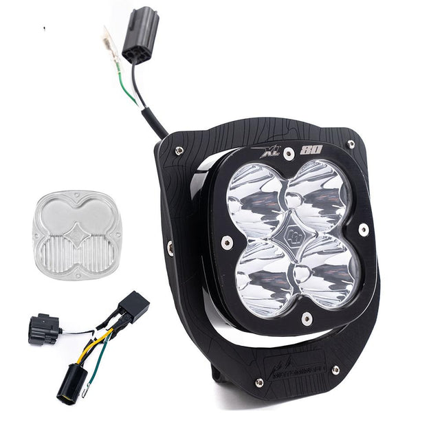 Husqvarna XL80 (D/C) Headlight Kit W/ Hi-Low Harness Baja Designs Headlight Conversion Kit  AXOPROS