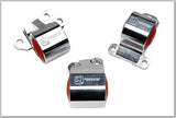 Innovative 92-95 Civic B/D Series Silver Aluminum Mounts 75A Bushings (2 Bolt) Innovative Mounts Engine Mounts  AXOPROS