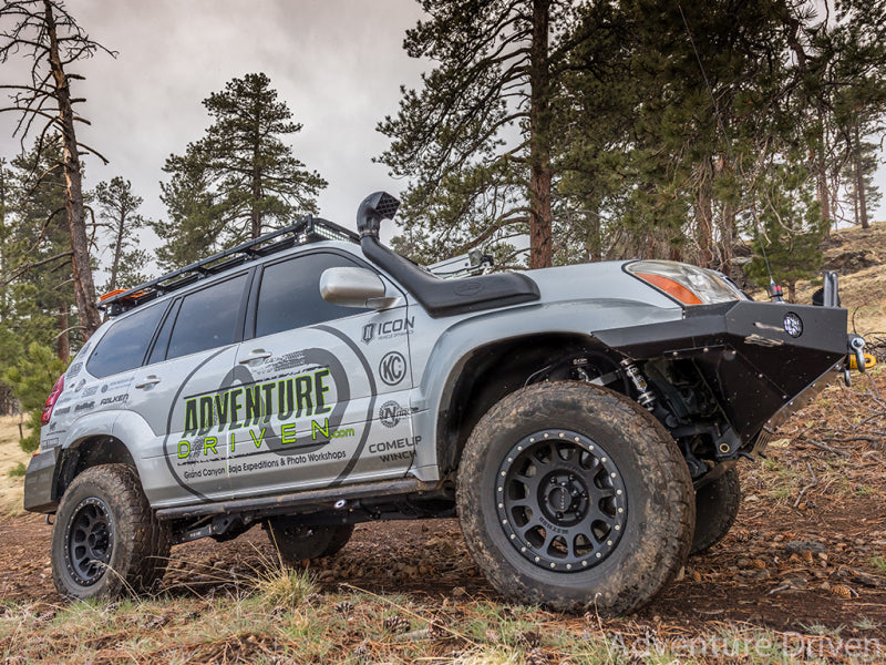 Icon 03-09 GX470 0-3.5in STAGE 2 SUSPENSION SYSTEM W/ TUBULAR UCA ICON Lift Springs  AXOPROS