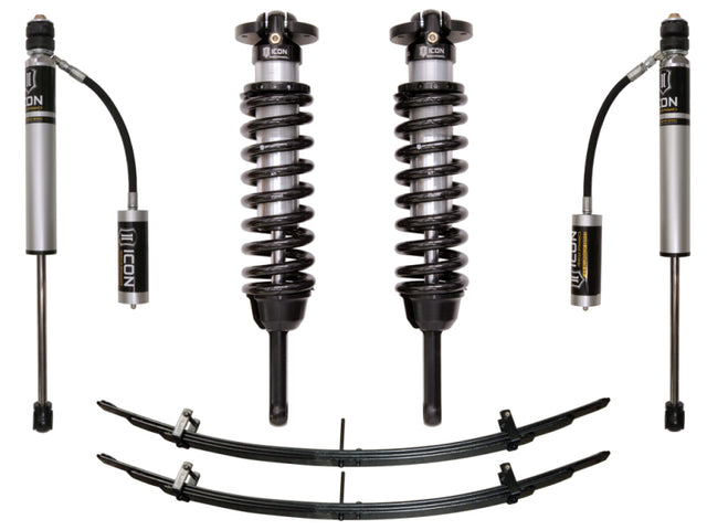 ICON 05-15 Toyota Tacoma 0-3.5in / 2016+ Toyota Tacoma 0-2.75in Stage 2 Suspension System ICON Coilovers  AXOPROS