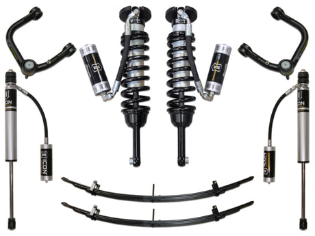 ICON 05-15 Toyota Tacoma 0-3.5in/2016+ Toyota Tacoma 0-2.75in Stg 4 Suspension System w/Tubular Uca ICON Coilovers  AXOPROS