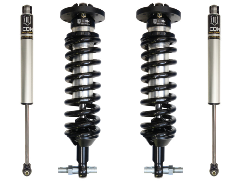 ICON 07-18 GM 1500 1-3in Stage 1 Suspension System ICON Coilovers  AXOPROS