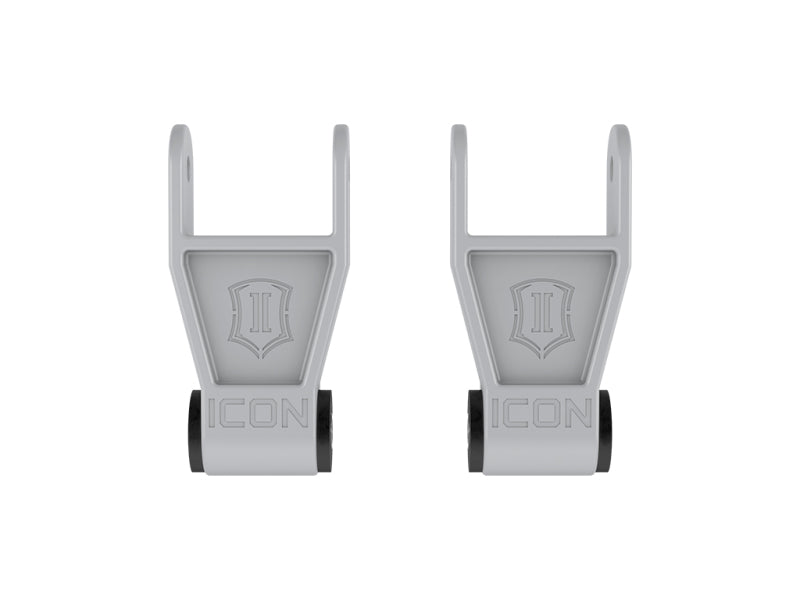 ICON 10-23 Ford F-Series Billet 1in Lowering Shackle Kit ICON Shackle Kits  AXOPROS