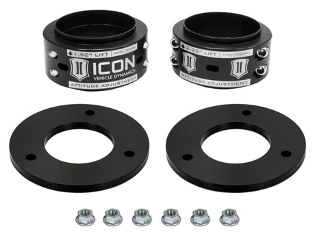 ICON 17-20 Ford Raptor .5-2.25 AAC Leveling Kit ICON Leveling Kits  AXOPROS