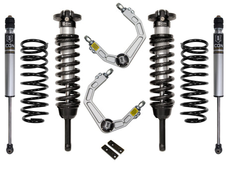 ICON 2010+ Toyota FJ/4Runner 0-3.5in Stage 2 Suspension System w/Billet Uca ICON Coilovers  AXOPROS