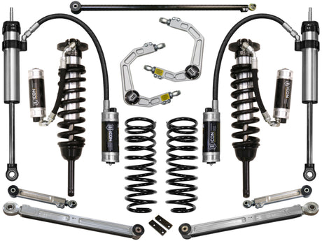 ICON 2010+ Toyota FJ/4Runner 0-3.5in Stage 7 Suspension System w/Billet Uca ICON Coilovers  AXOPROS