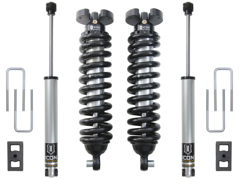 ICON 2016+ Nissan Titan XD 3in Stage 1 Suspension System ICON Coilovers  AXOPROS