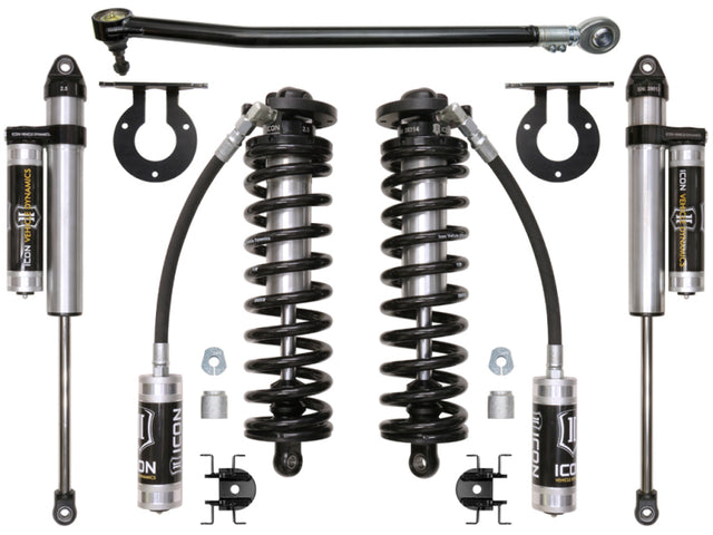 ICON 2017+ Ford F-250/F-350 2.5-3in Stage 3 Coilover Conversion System ICON Coilover Components  AXOPROS