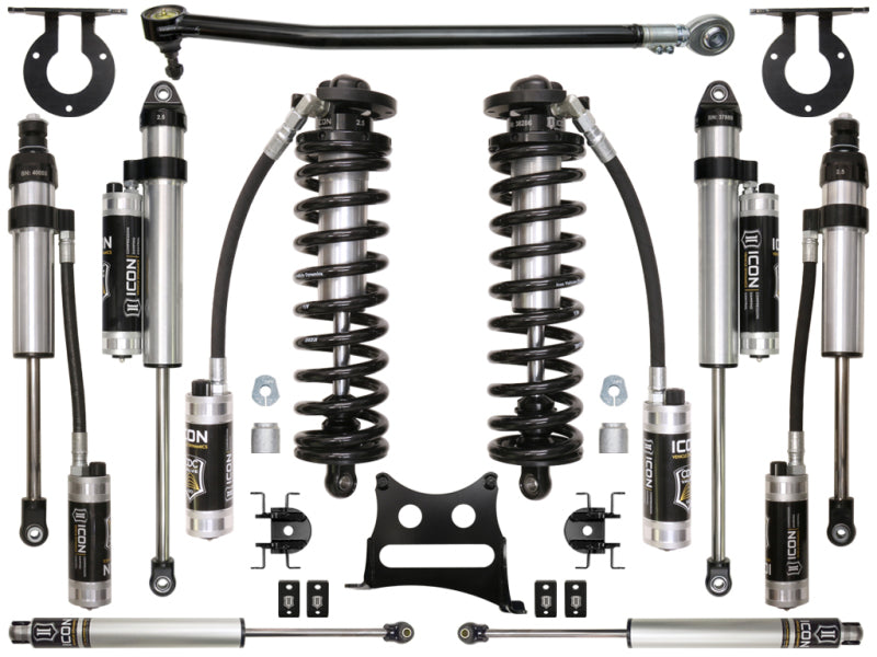 ICON 2017+ Ford F-250/F-350 2.5-3in Stage 5 Coilover Conversion System ICON Coilover Components  AXOPROS