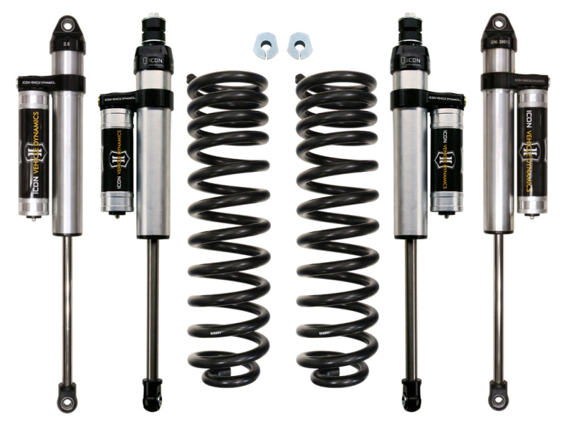 ICON 2017+ Ford F-250/F-350 2.5in Stage 2 Suspension System ICON Shocks and Struts  AXOPROS