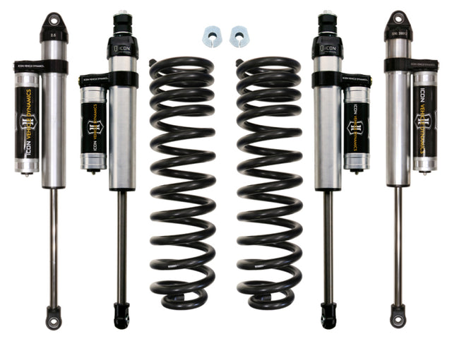 ICON 2017+ Ford F-250/F-350 2.5in Stage 2 Suspension System ICON Shocks and Struts  AXOPROS
