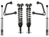 ICON 2019+ GM 1500 1.5-3.5in Stage 2 Suspension System w/Tubular Uca ICON Coilovers  AXOPROS