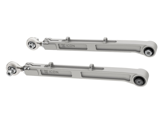 ICON 2021+ Ford Bronco Billet Rear Lower Link Kit ICON Traction Bars  AXOPROS